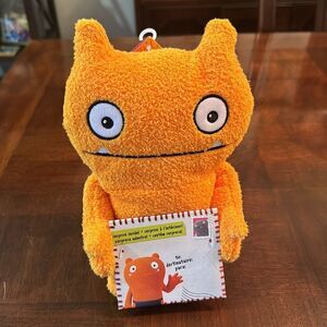 Ugly Dolls  New Warm Wishes Wage  9"in Plush Surprise Inside Sticker. NW…